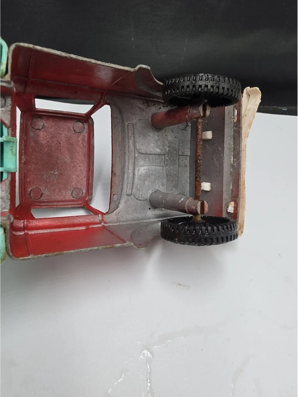 Vintage Tootsie Toy Ford Pick Up Truck RED & BLUE 8